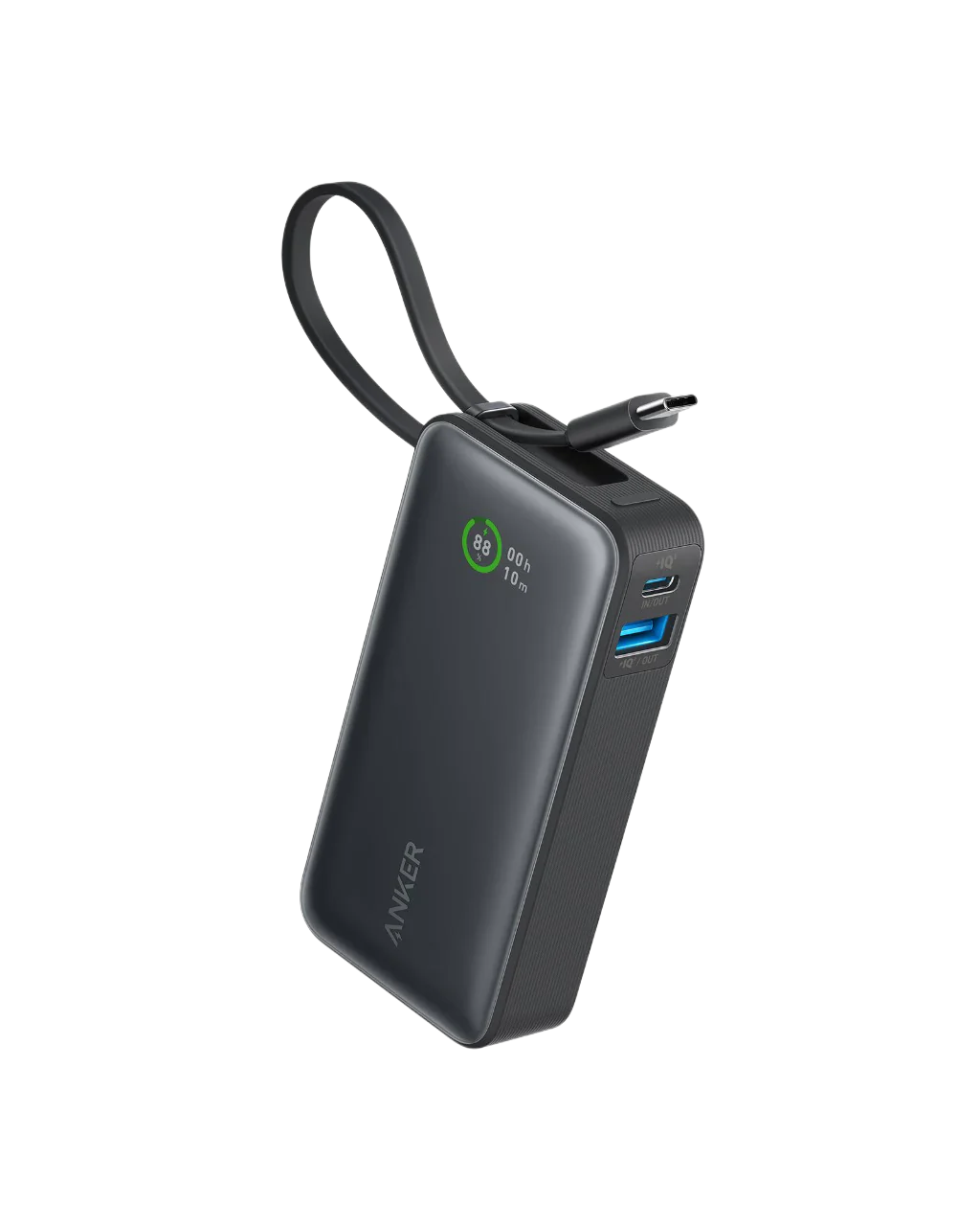 Nano Power Bank(30W,Built-In USB-C Cable) view 2