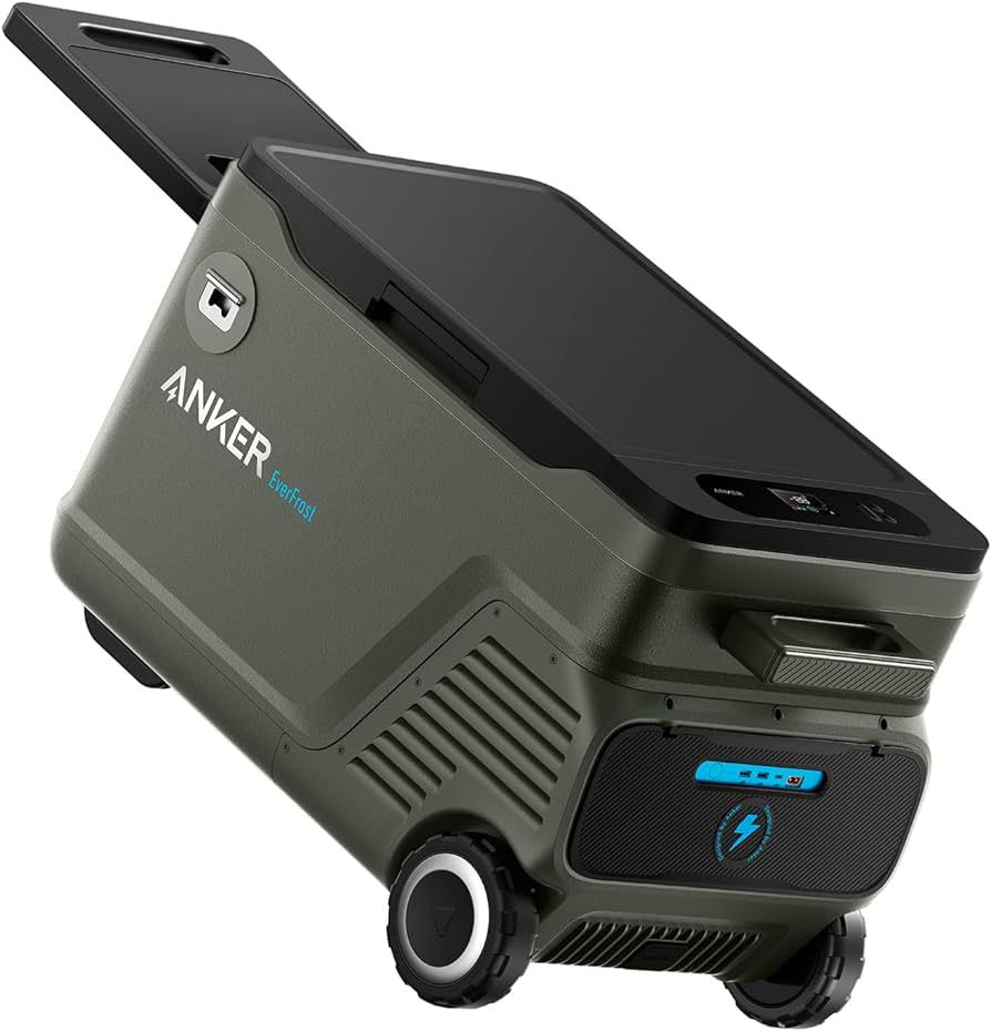 Anker Powered Cooler 50L (Battery & Solar Input)