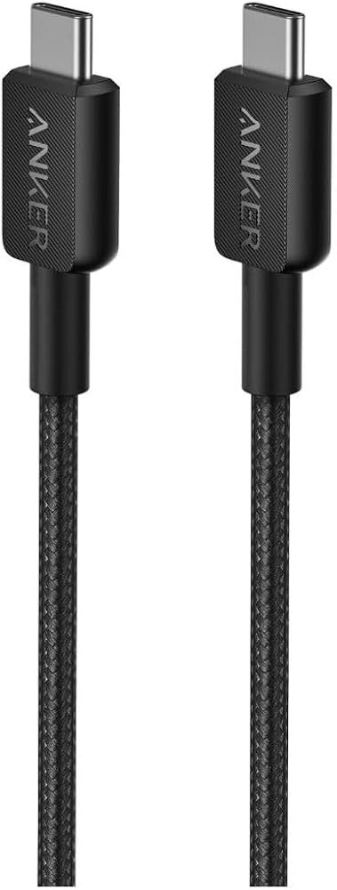 322 USB-C to USB-C Cable (6ft Braided) view 1