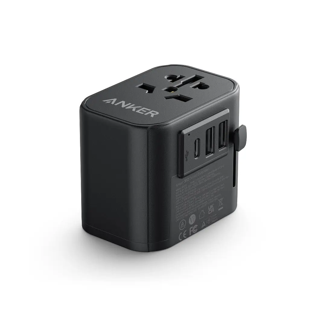 Anker PowerExtend Travel Adapter 30W With USB C Charger
