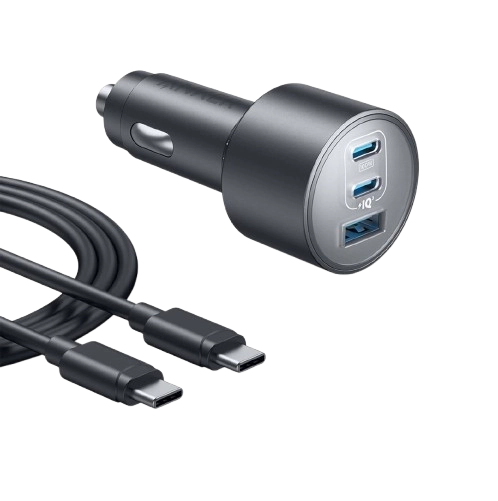 Anker Car Charger (167.5W, 3 Ports) view 1