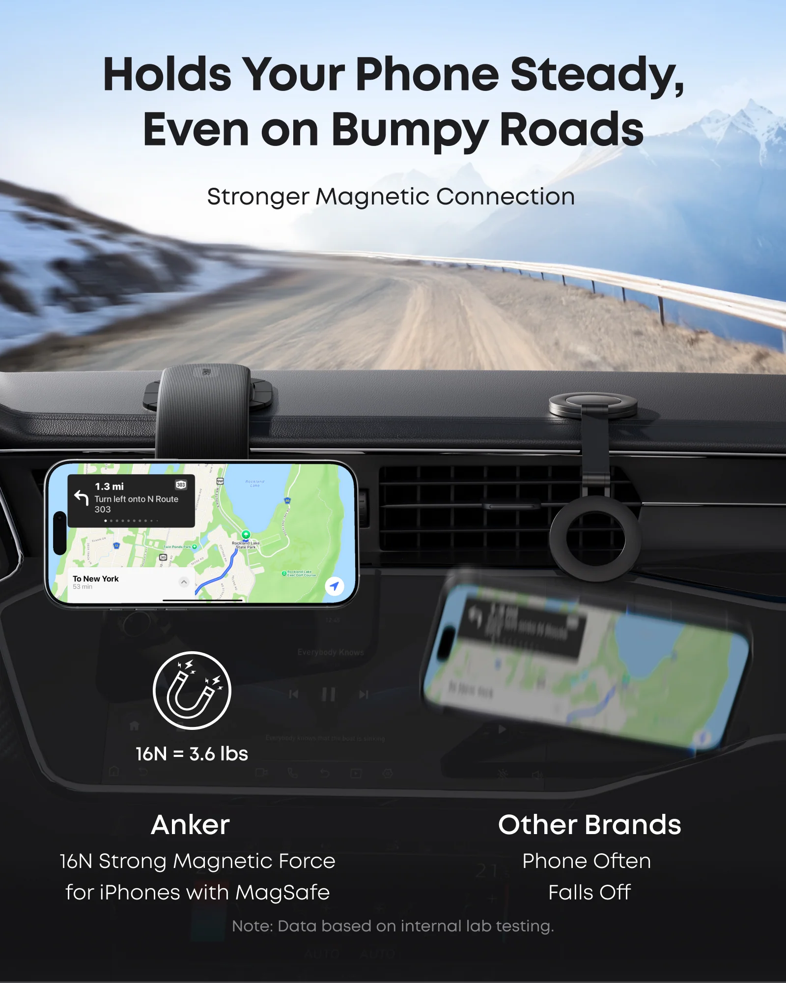 Anker MagGo Magnetic Car Mount view 2
