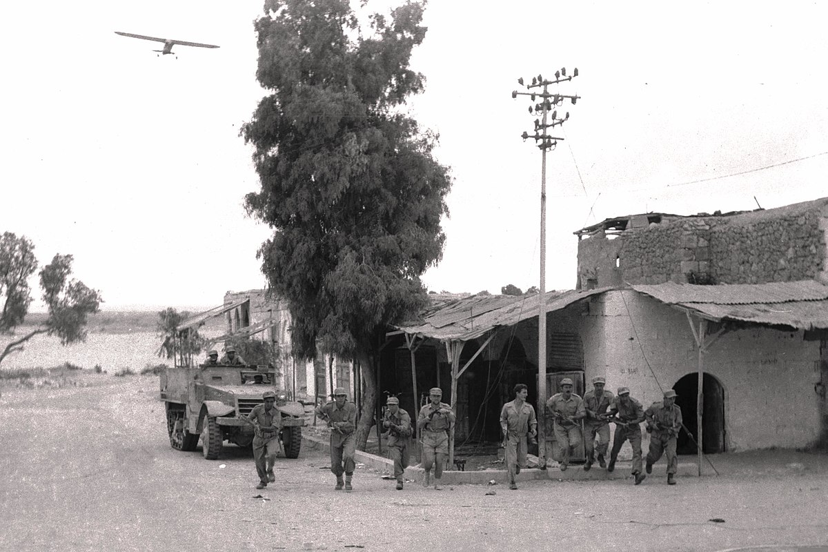 ( العصابات الصهيونية في بير السبع الفلسطينية، 20 تشرين الأول/ أكتوبر 1948)