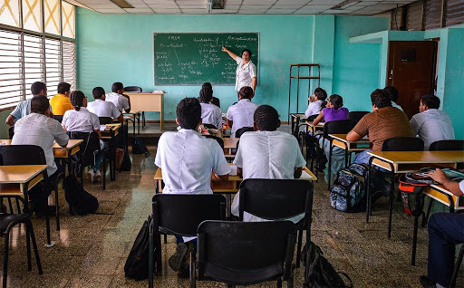 إحدى المدارس الطبيّة في كوبا